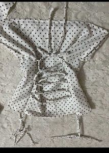 Polka Dot y2k cami top
