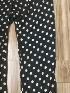 PlazoPolka Dot Casual Pants
