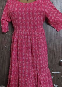 Vibrant Pink Ethnic Gown