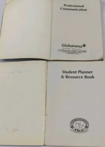 Professional Communication &amp; Planner two Books