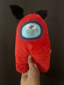 Among Us 30 cm Soft Toy, Red