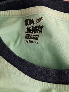 Light Green Printed T-Shirt (Boy's)
