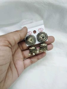 2 pair Jhumka Earrings