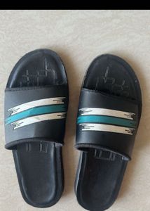 Stylish Black Slides