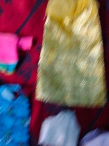 new and old Barbie dolls cloth lot