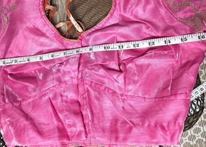 Stunning Pink Embroidered Blouse