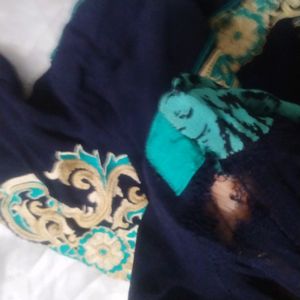 Embroidered Georgette Kurta