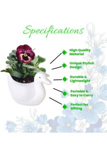 Adorable Duck Planters Set of 2