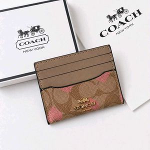 Coach card holder