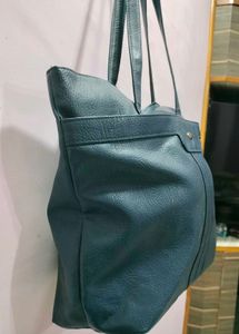 Stylish Dark Teal Tote Bag