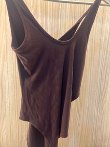 2 TRENDY Ribbed Bodysuit