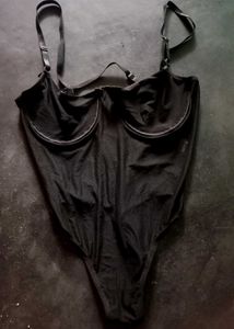 Sheer Black Bodysuit