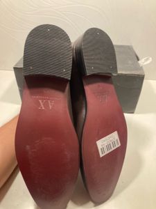 Armani Exchange Brown Leather Chelsea Boots