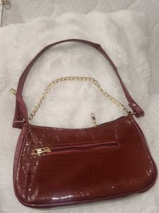 Chic Croc Embossed Hobo Bag