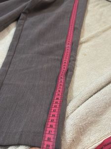 Classic Charcoal Straight Leg Pant