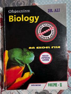 Dr. Ali Objective Biology Books Vol I &amp; II