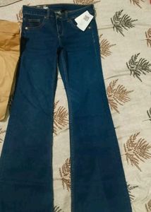 Blue Flare Jeans