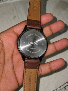 RODD Brown Leather Strap Watch