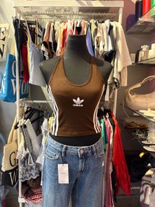 Adidas Brown Halter Top