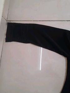 Elegant Black burkha Dupatta Hijab Set Brand New