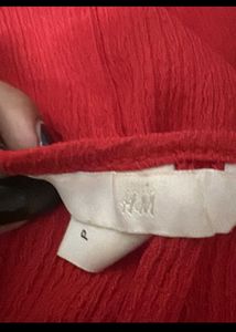 Red Midi Jersey Dress