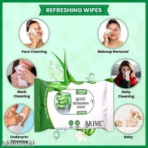 Skinic Refreshing Aloe Vera Wipes