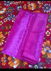 pink satin 4 mtr fabric