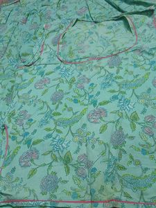 Flowy Floral Print lehenga suit