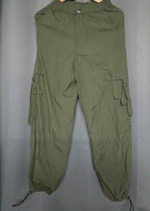 Olive Green Cargo Pants