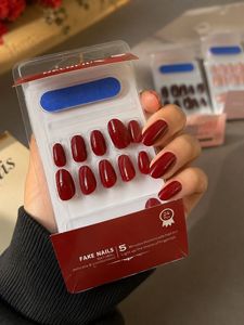 3 Piece Glossy Press-On Nail Set