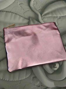 Too Faced Pink Shimmer Pouch ❤️