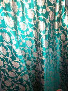 Green flared skirt or choli