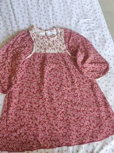 Charming Floral Print Dress