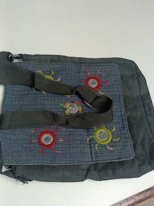 Unique Embroidered Sling Bag