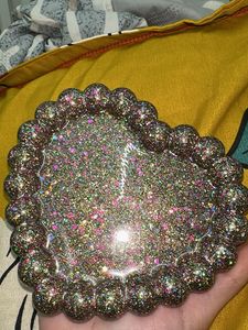 Sparkling Glitter Trinket Tray