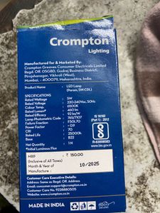 Crompton LED Bulb - Energy Efficient Lighting