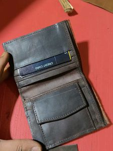 CAT Leather Wallet For Unisex