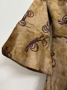 Elegant Printed Kurta Set with Jacket