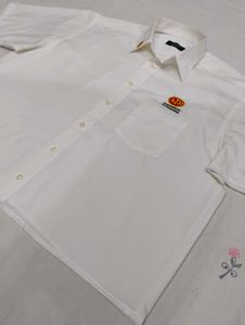 Classic White Short Sleeve BOXXY FIT Shirt