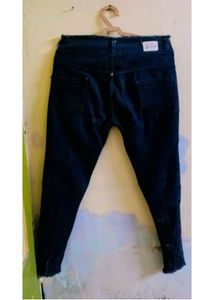 Black Colour Jeans For Women