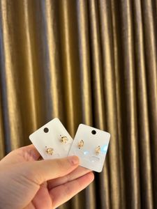Sparkling Square Cut Stud Earrings