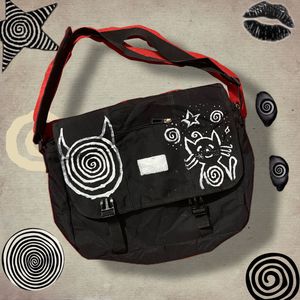 spiral Cat Messanger bag