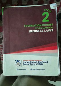 CA Foundation Books