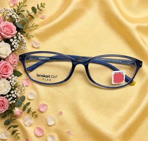 Lenskart Air Online Blue Full Rim RectangularFlexi