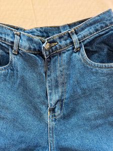 Denim Cargo Jeans