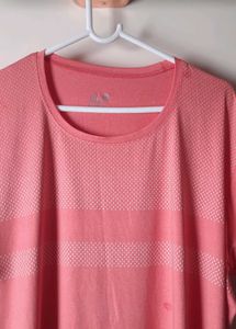 Unused Coral Pink Athletic T-Shirt