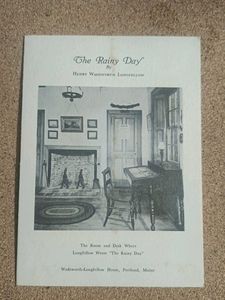 Vintage "The Rainy Day" Print