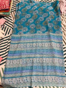 Beautiful Floral Print Saree