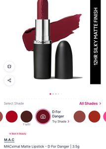 MAC Mini Lipstick - Shade D for Danger