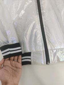 Iridescent Bomber Jacket